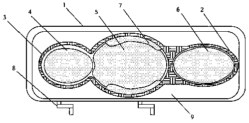 Suffocation preventing bird-nest-shaped bed for newborns