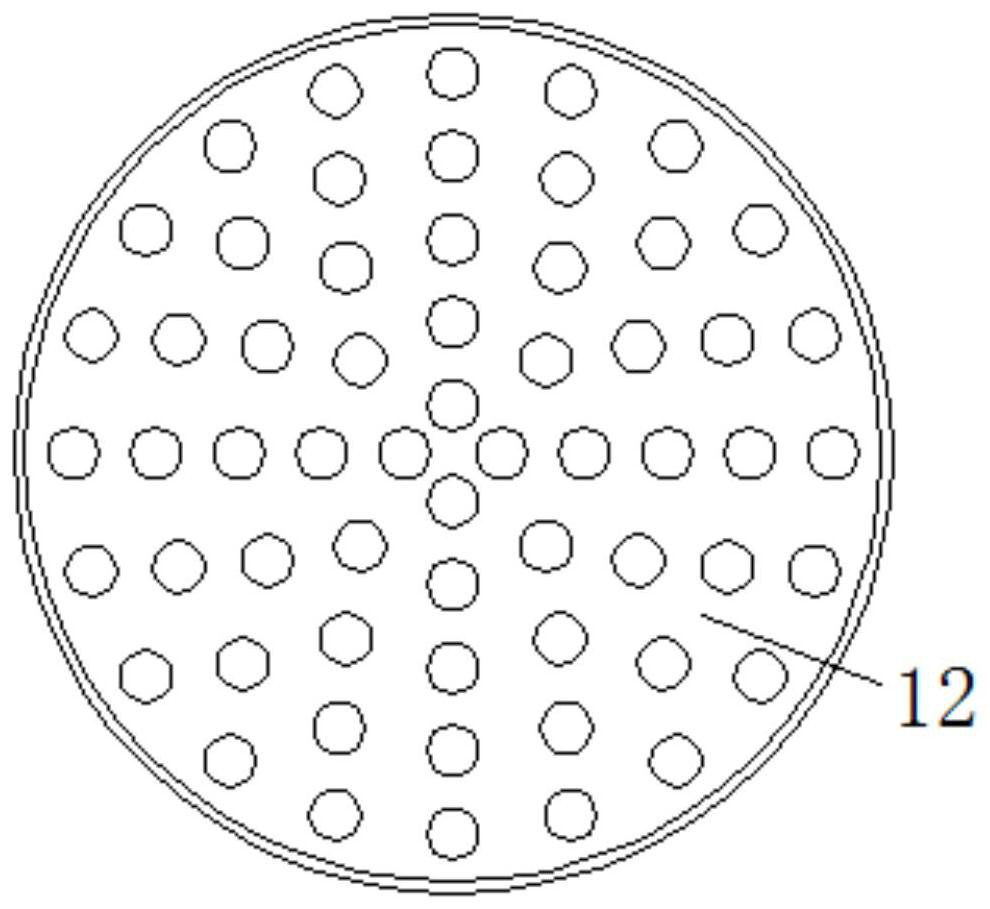 Fabric printing and dyeing device capable of effectively preventing printing quality from being influenced by printing ink precipitation