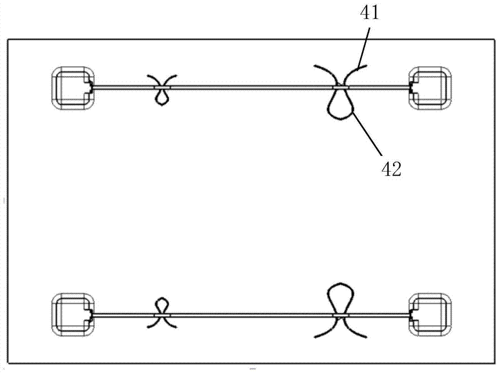 A volumetric flask testing platform