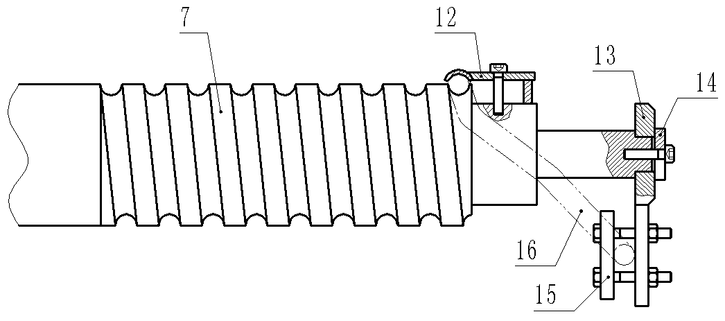 Automatic pipe bending machine for spiral tube