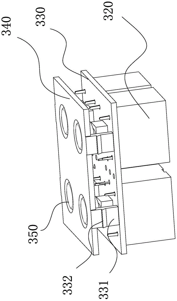 A snap-on relay