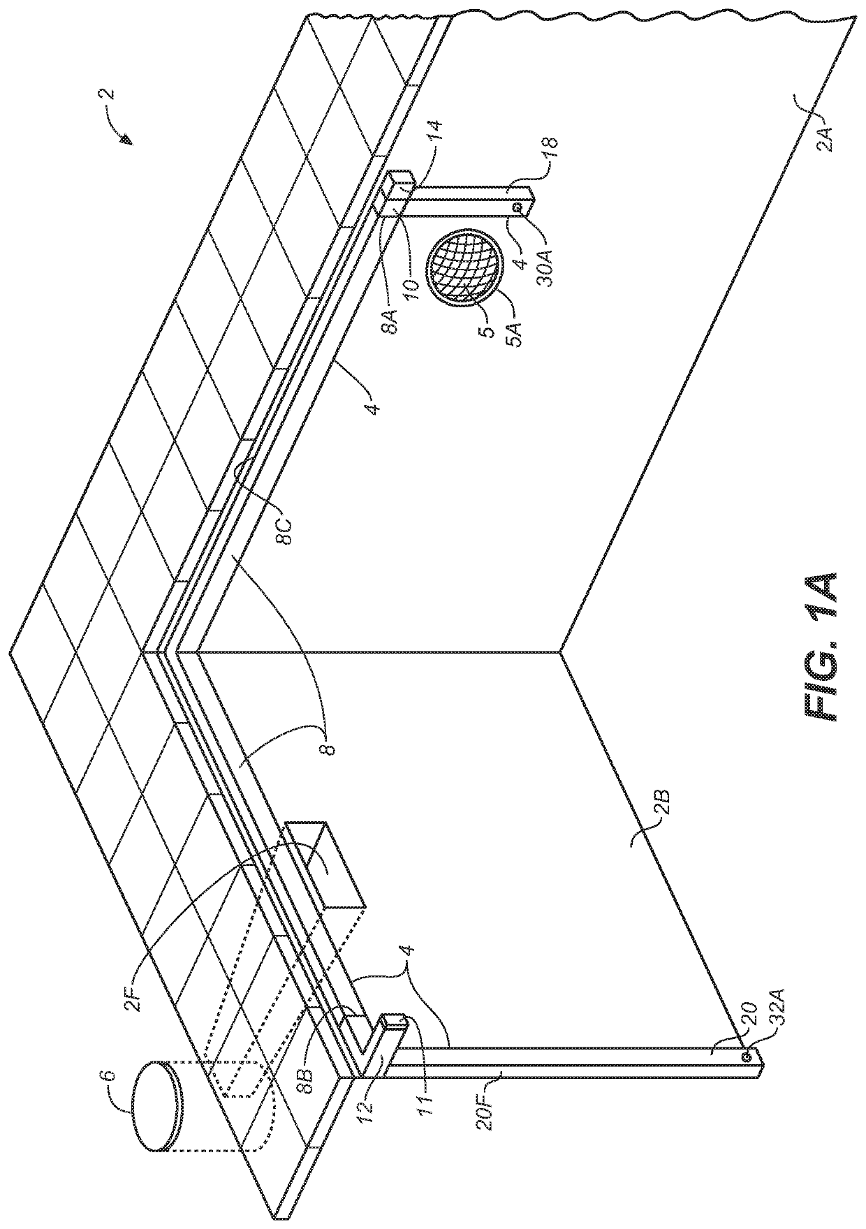 Stray voltage detection system for protecting against electric shock drowning