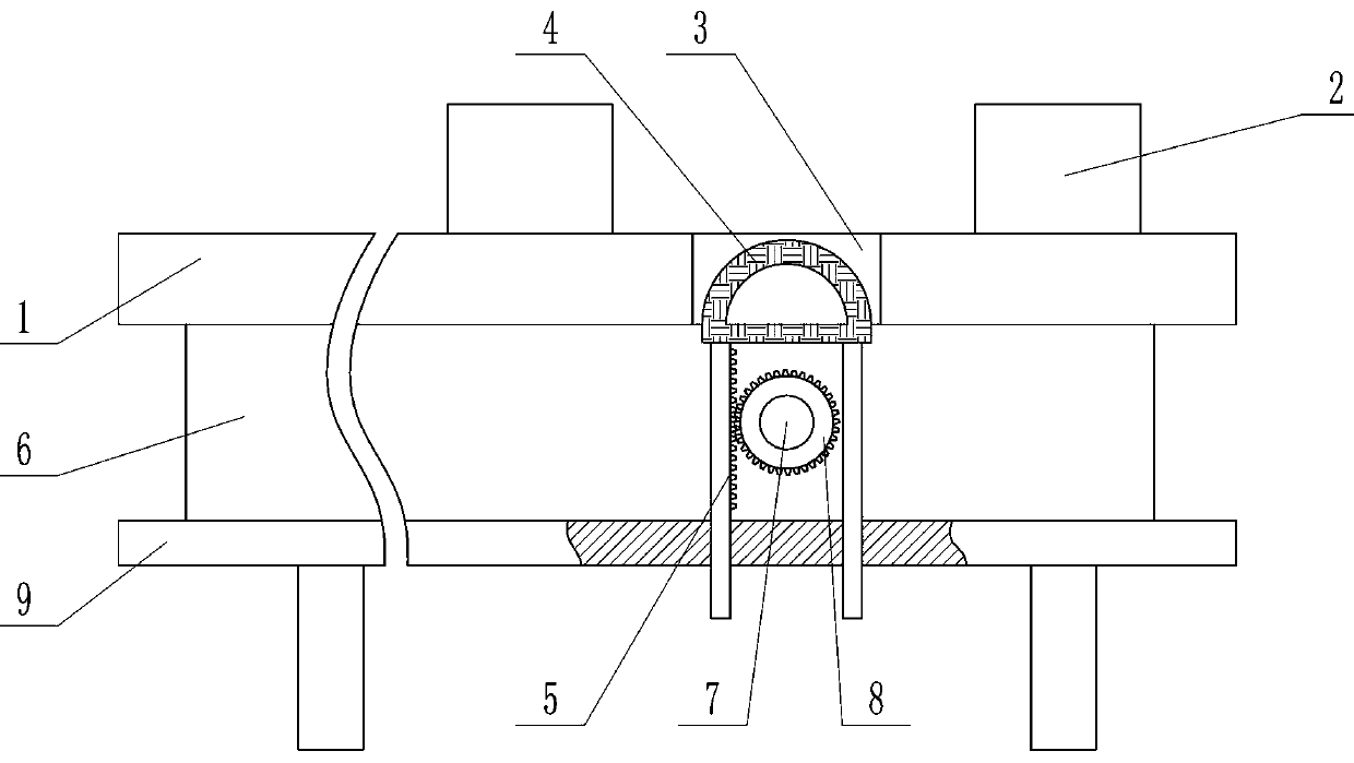 An auxiliary head fixation device for bronchial intubation