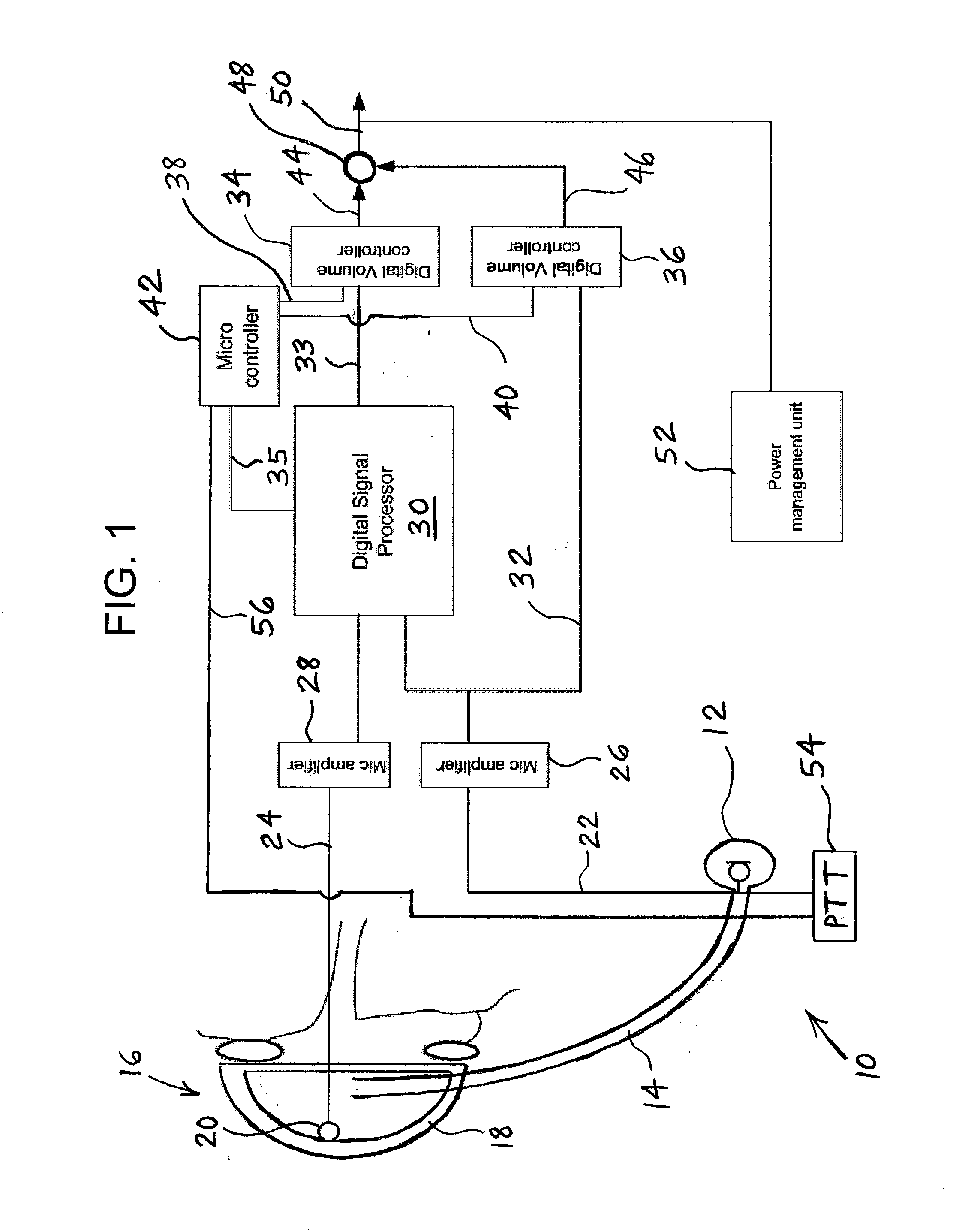 Digital dual microphone module with intelligent cross fading