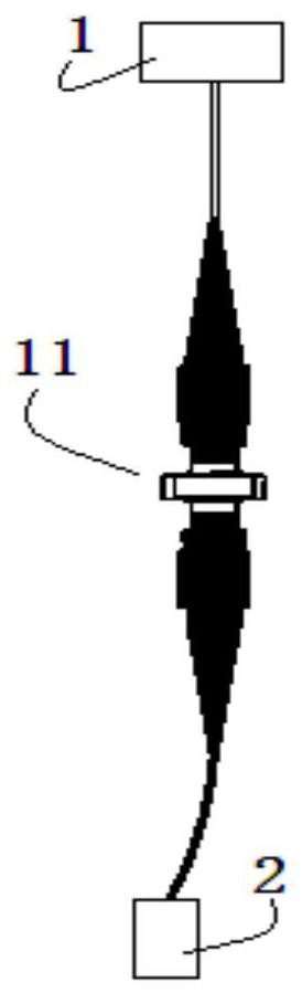 Parkinson's disease patient gait analysis system and method based on optical fiber microbend pressure sensing