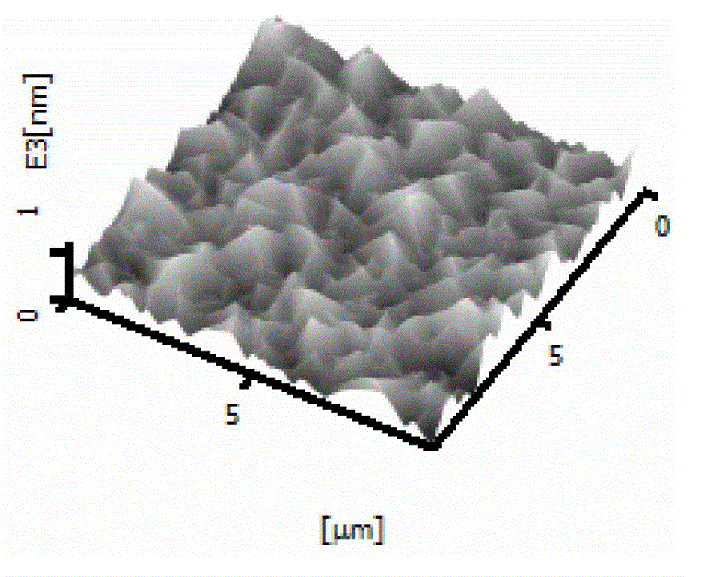 Conductive back reflection electrode based on pyramid texture degree morphology ZnO layer