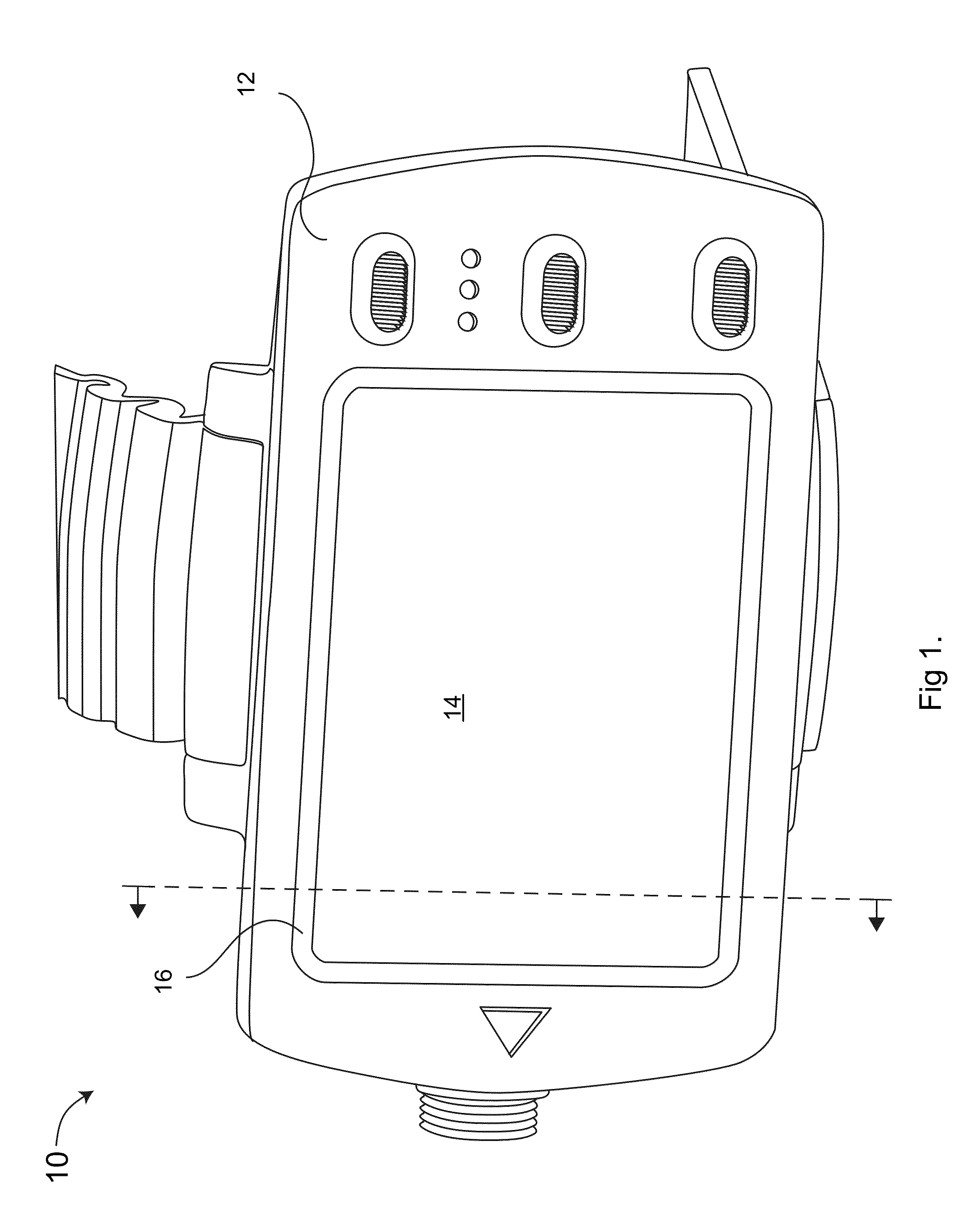 Electronic display suitable for submersion