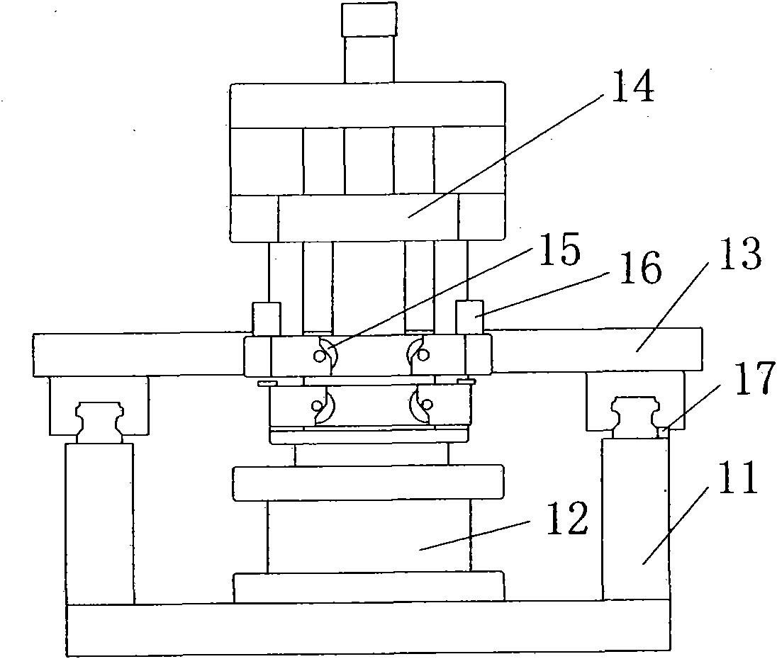 Automobile third-generation hub unit assembly line