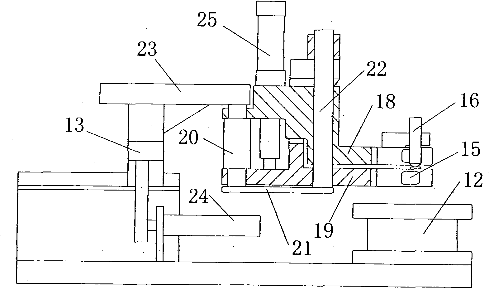 Automobile third-generation hub unit assembly line