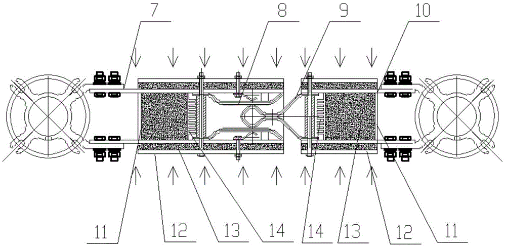 High-voltage isolation switch for icebreaking through optical energy