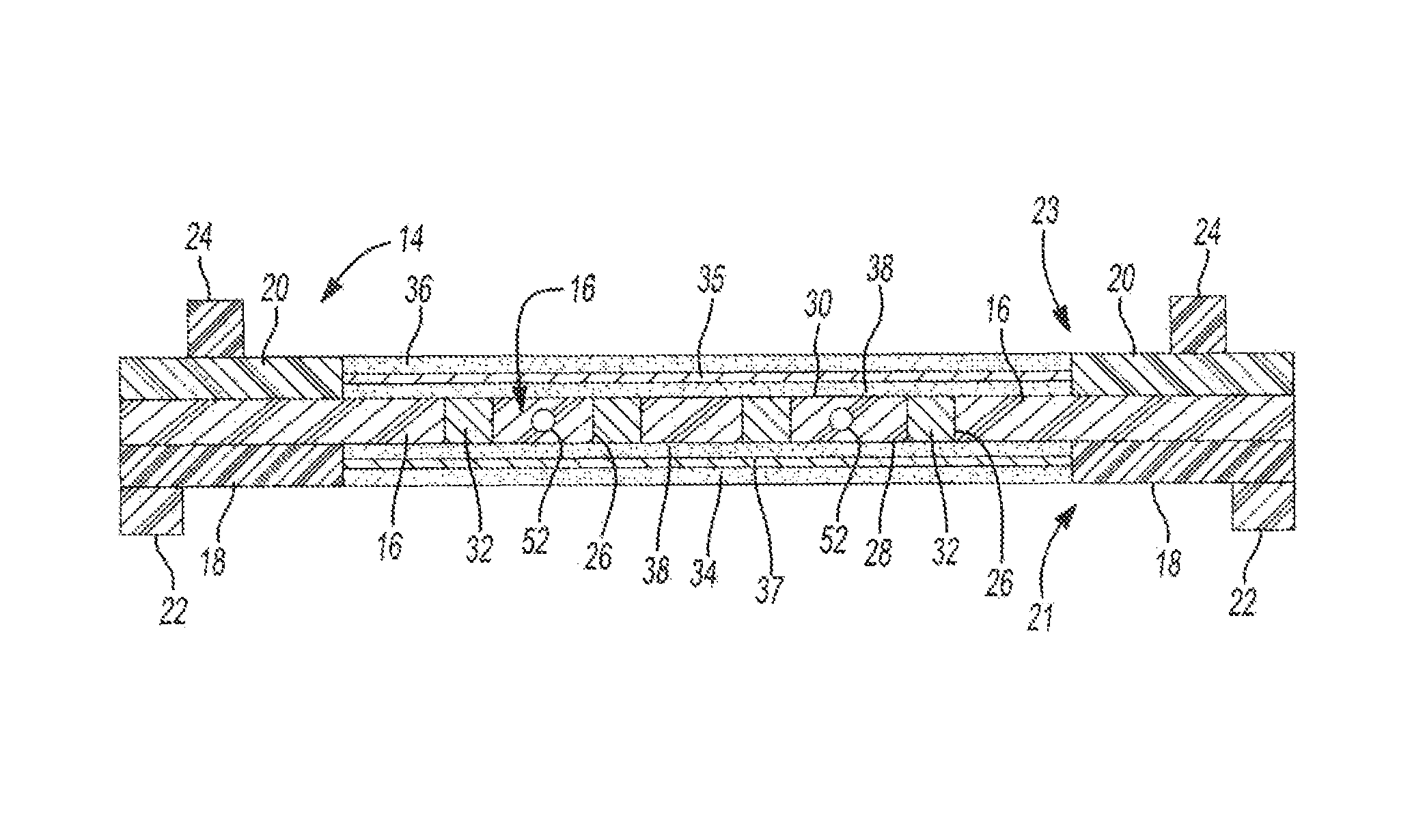 Bipolar battery assembly