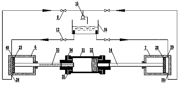 Piston hydrogen energy work done system