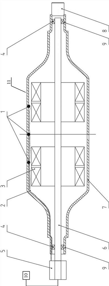 Device for controlling temperature uniformity of strip steel before entering zinc pot and using method of device