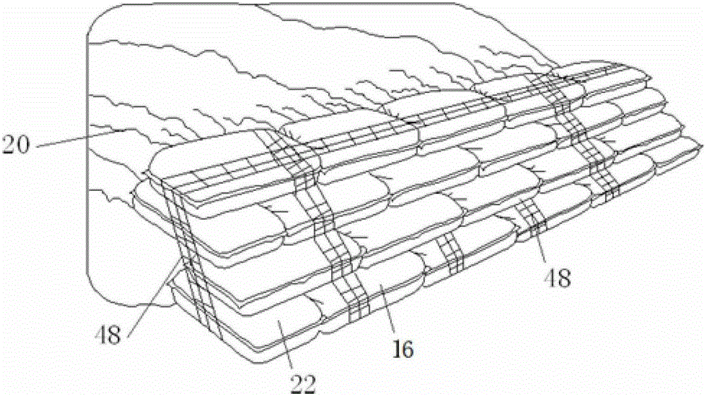 A geotechnical sea sand silt ecological bag (pipe) stiffened retaining wall