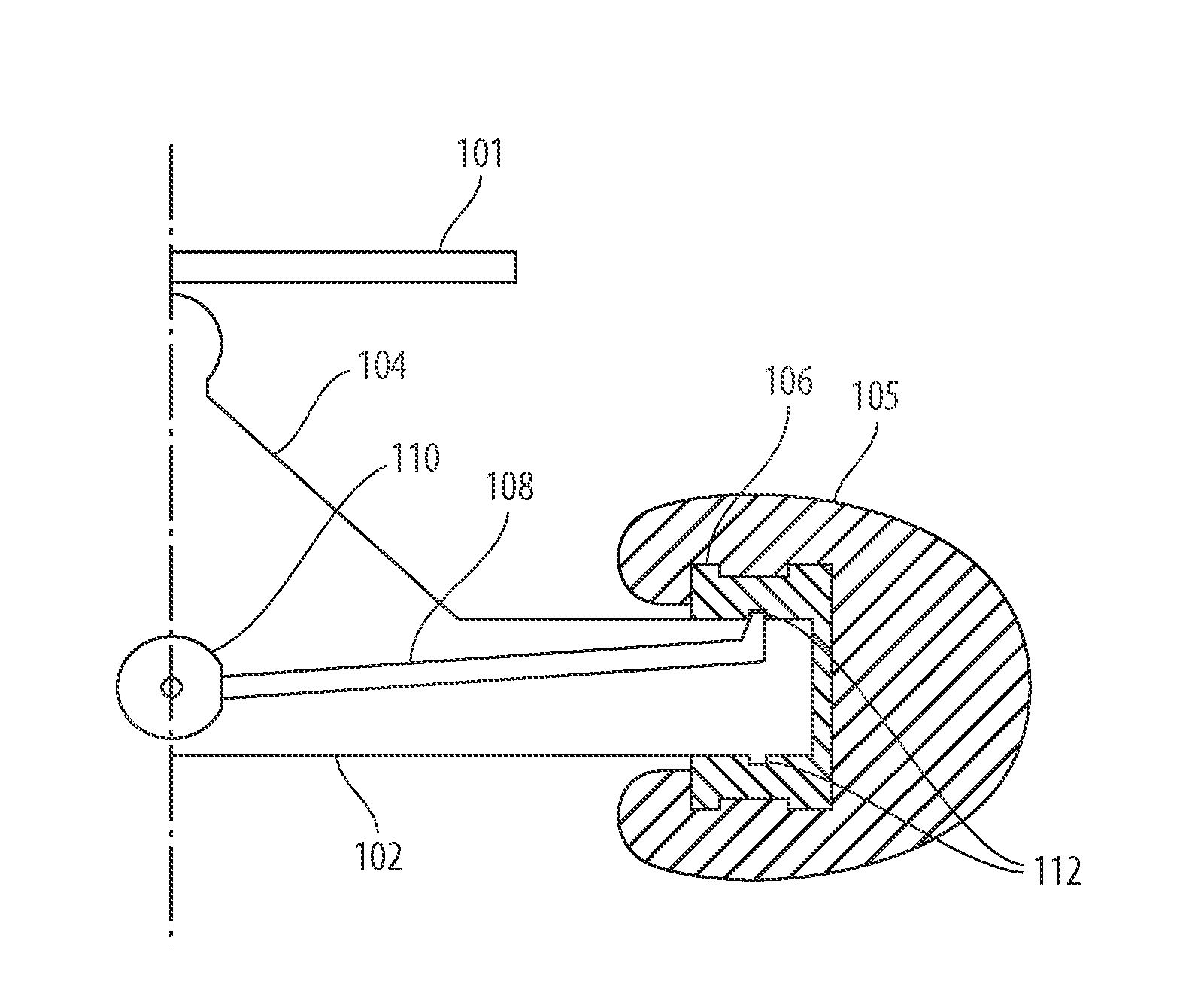 Quick release skateboard wheel