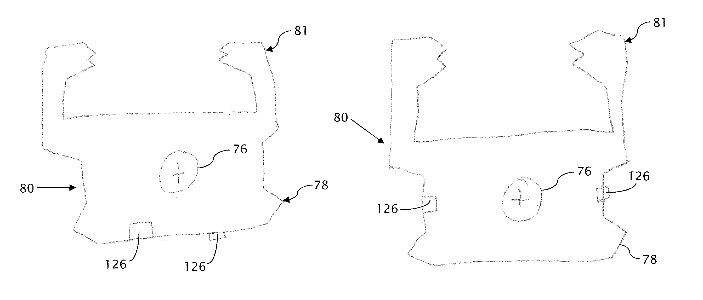 Firearm mount with embedded sight