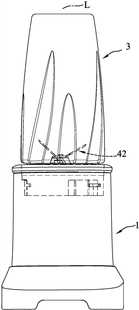 Juice making machine container and juice making machine