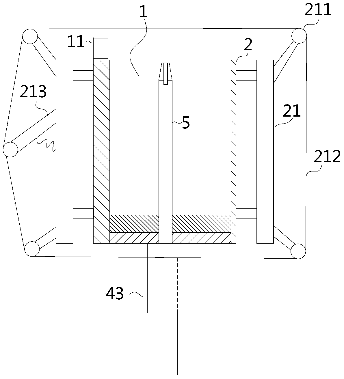 Gypsum block integral casting block cutting forming equipment