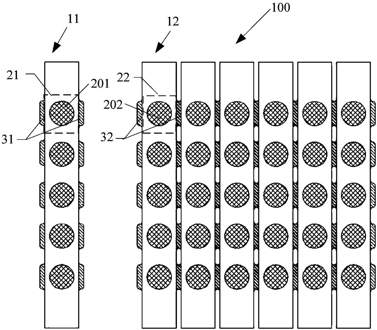 Mask plate, evaporated mask plate assembly and mask plate manufacturing method