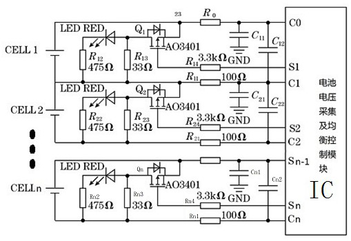 Automatic equalization method for storage battery