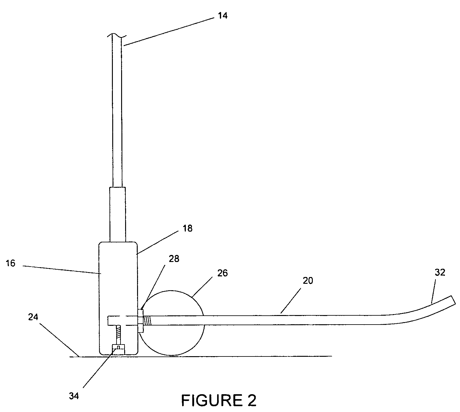 Golf putting training device