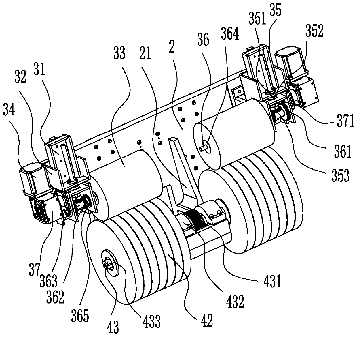 Automatic hardware polishing machine and using method thereof