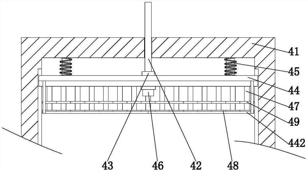 Anticorrosive timber cutting treatment equipment