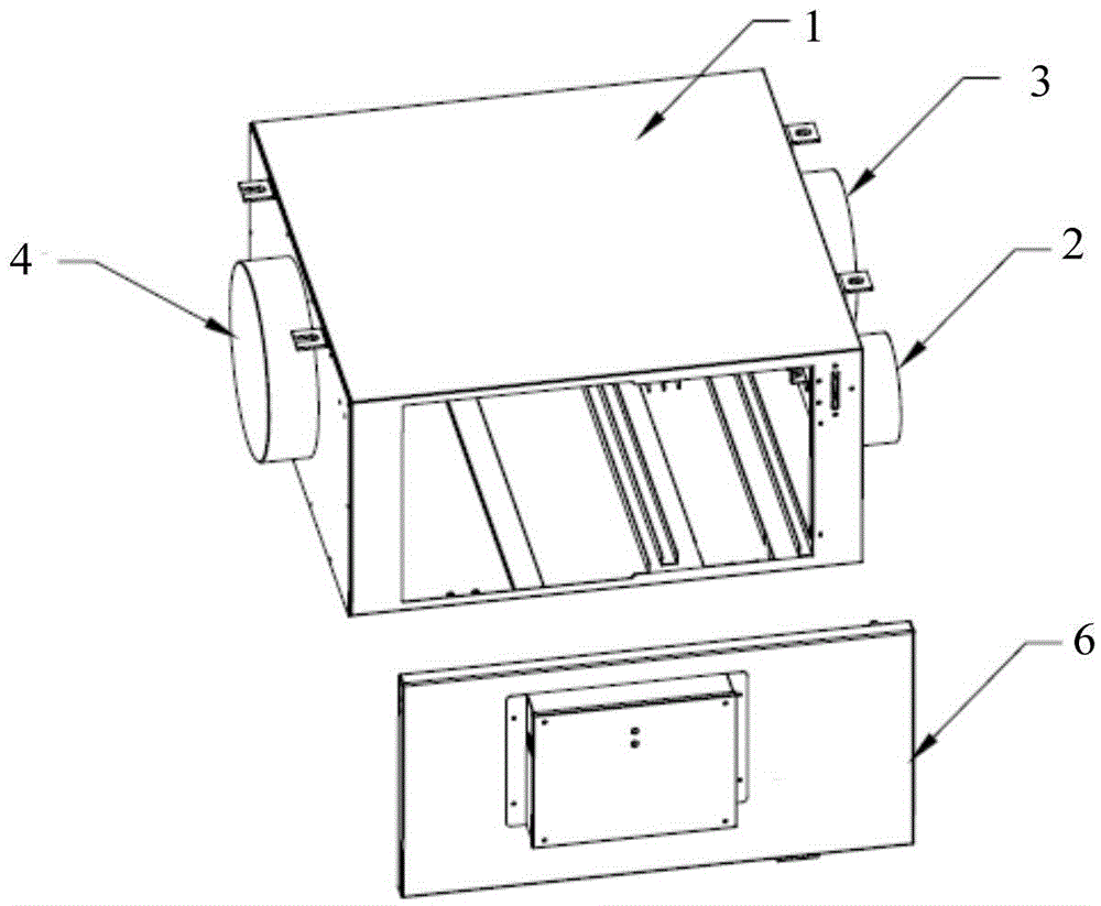 Electrostatic fresh air purification device