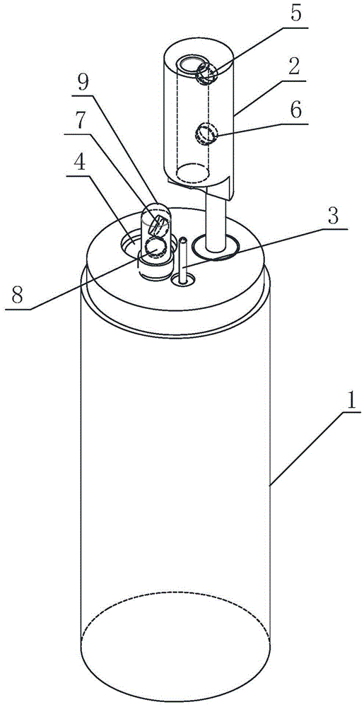 Anti-marine organism-adhesion marine conductivity-temperature-depth measuring instrument