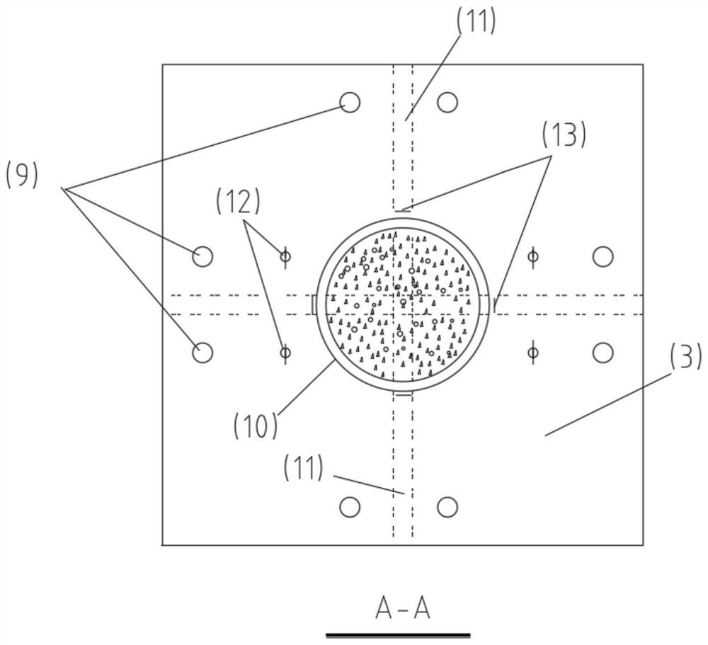 Self-balancing constant loading device for researching creep performance of concrete-filled steel tube member