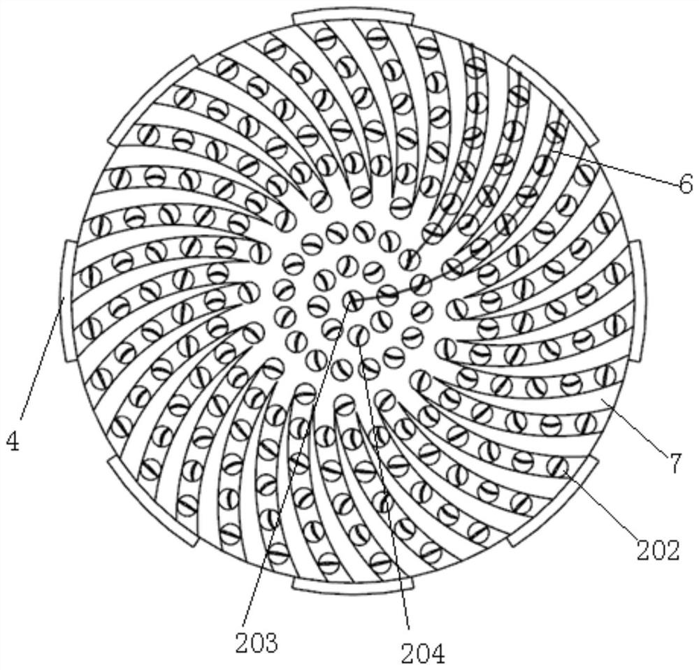 A conical tray and its application