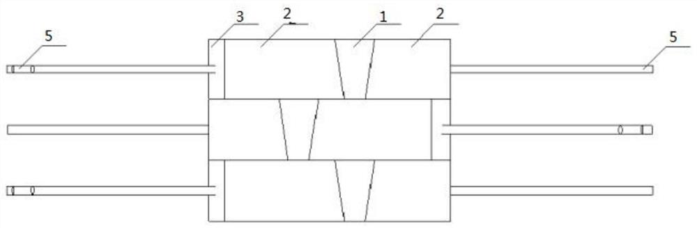 Reinforcing structure and reinforcing method for surrounding stratum of shield and pipe-jacking tunnel