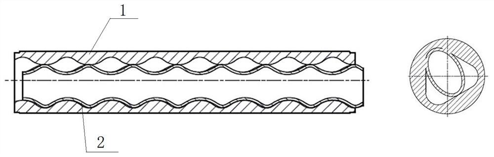 Welded thin-wall hollow rotor for screw pump and processing method and application thereof