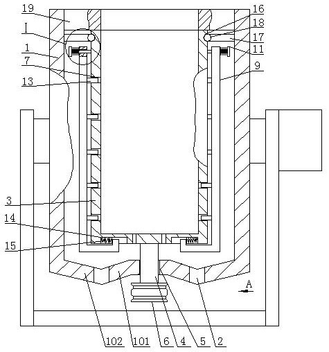 Organic waste microbial treatment equipment