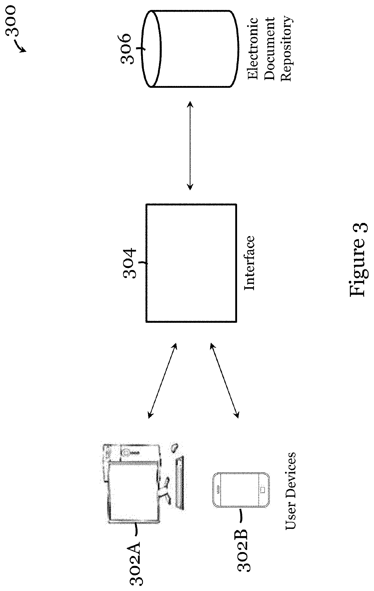 Searching electronic documents based on example-based search query