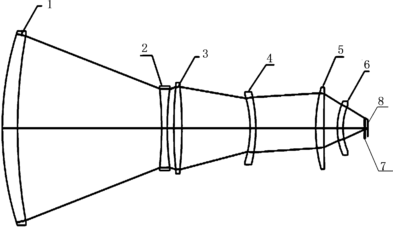 Continuous zooming infrared lens with extra large zoom ratio