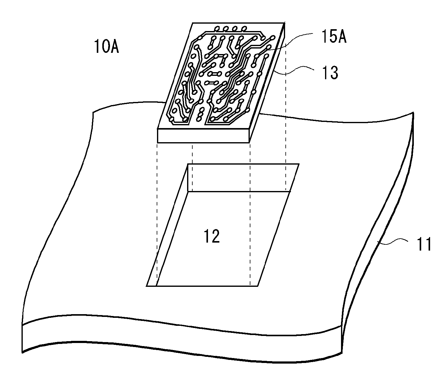 Multilayer printed circuit board and manufacturing method therefor