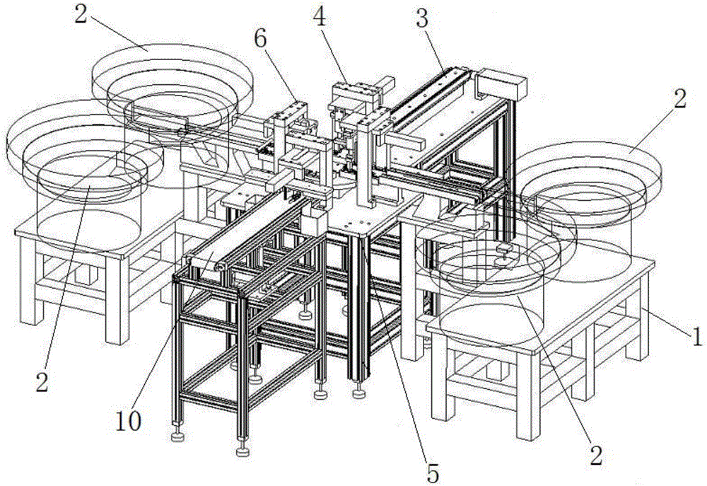 Automatic multi-station carbon brush assembly machine