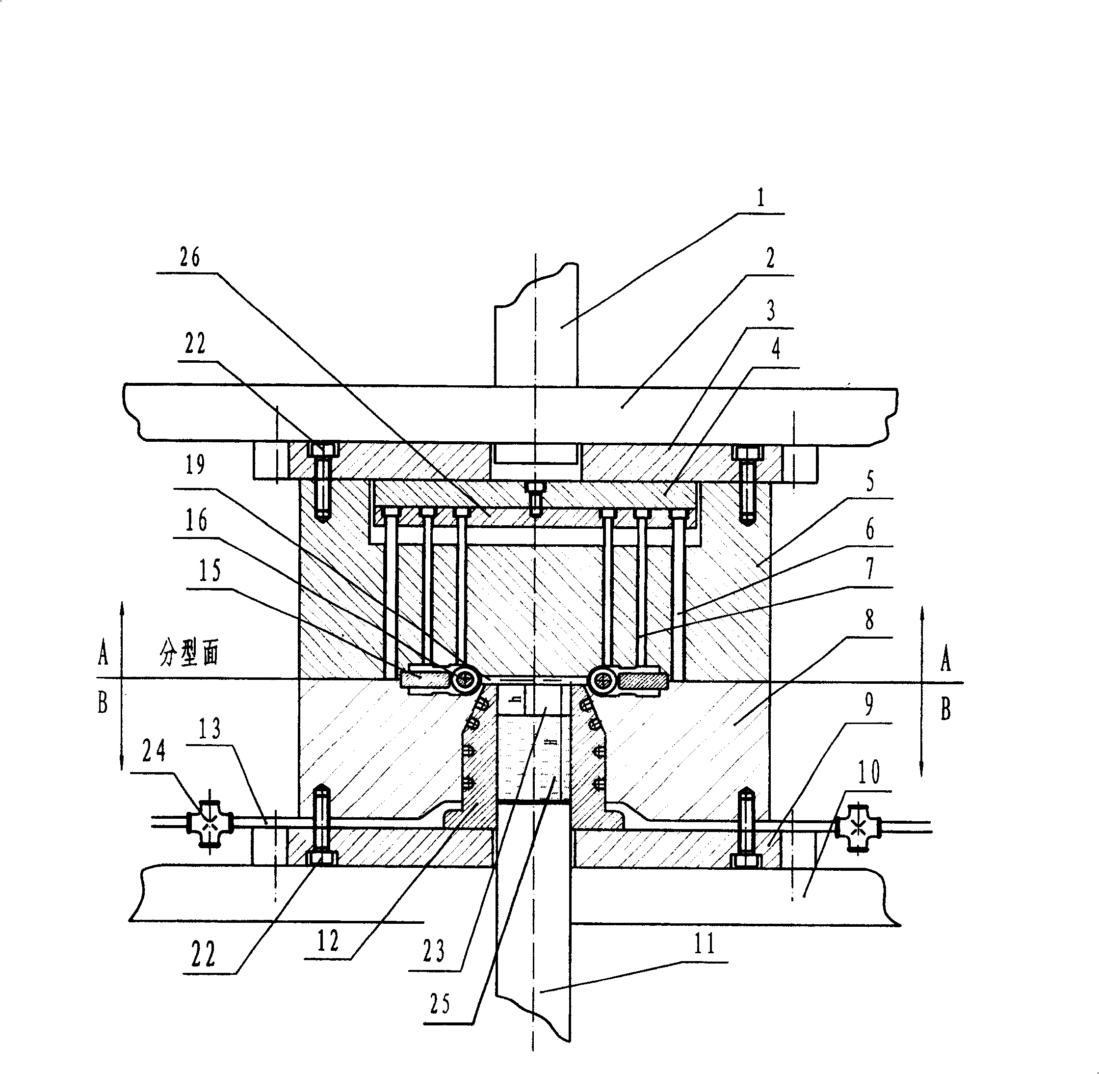 Making process of binaural connector for contact network