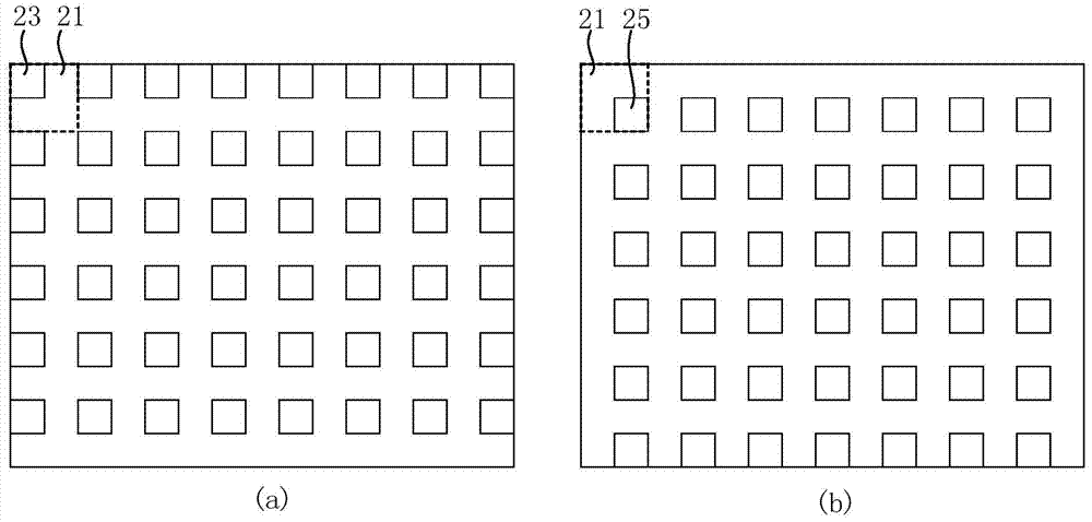 Stitching light and dark line correction method