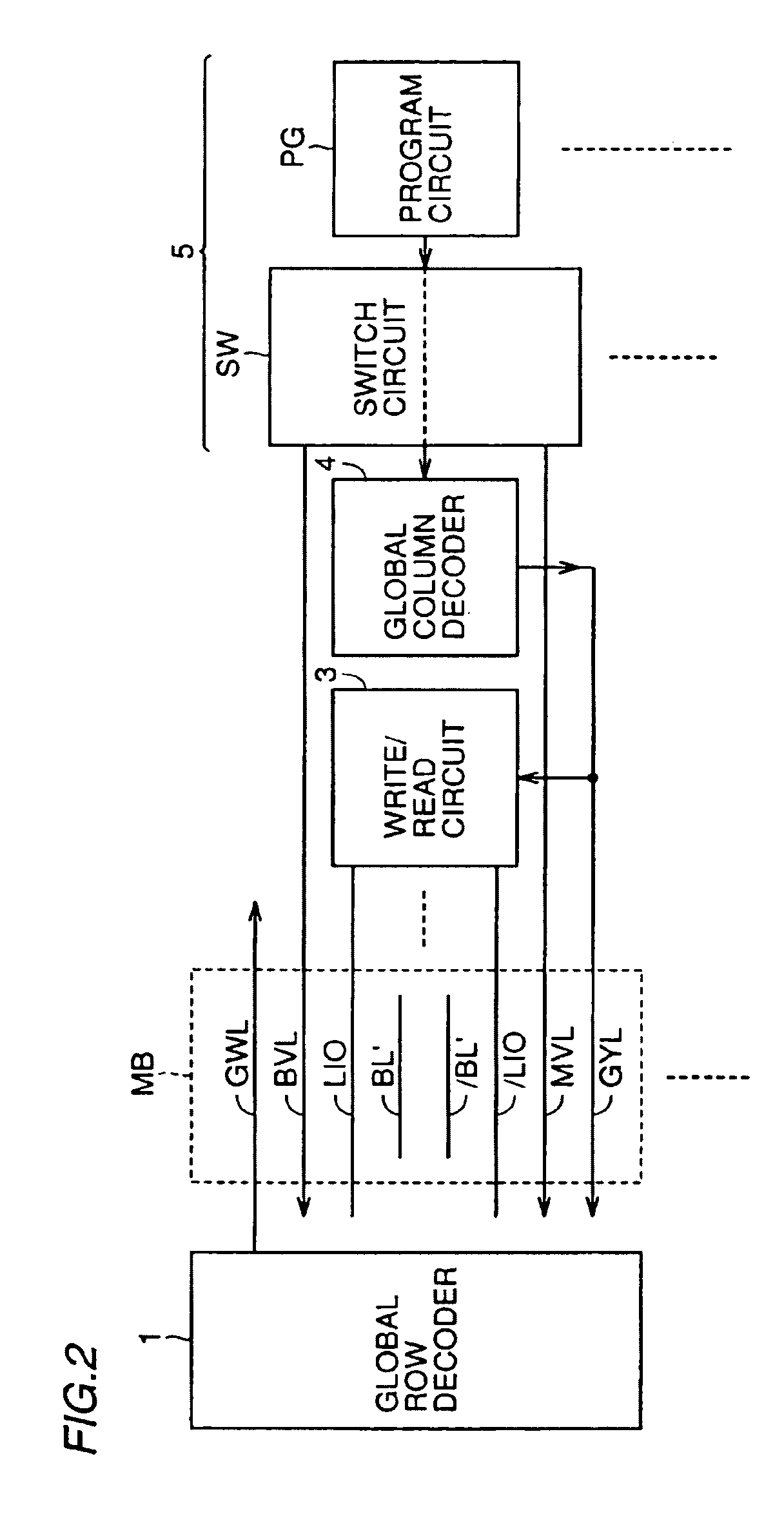 Static semiconductor memory device having T-type bit line structure