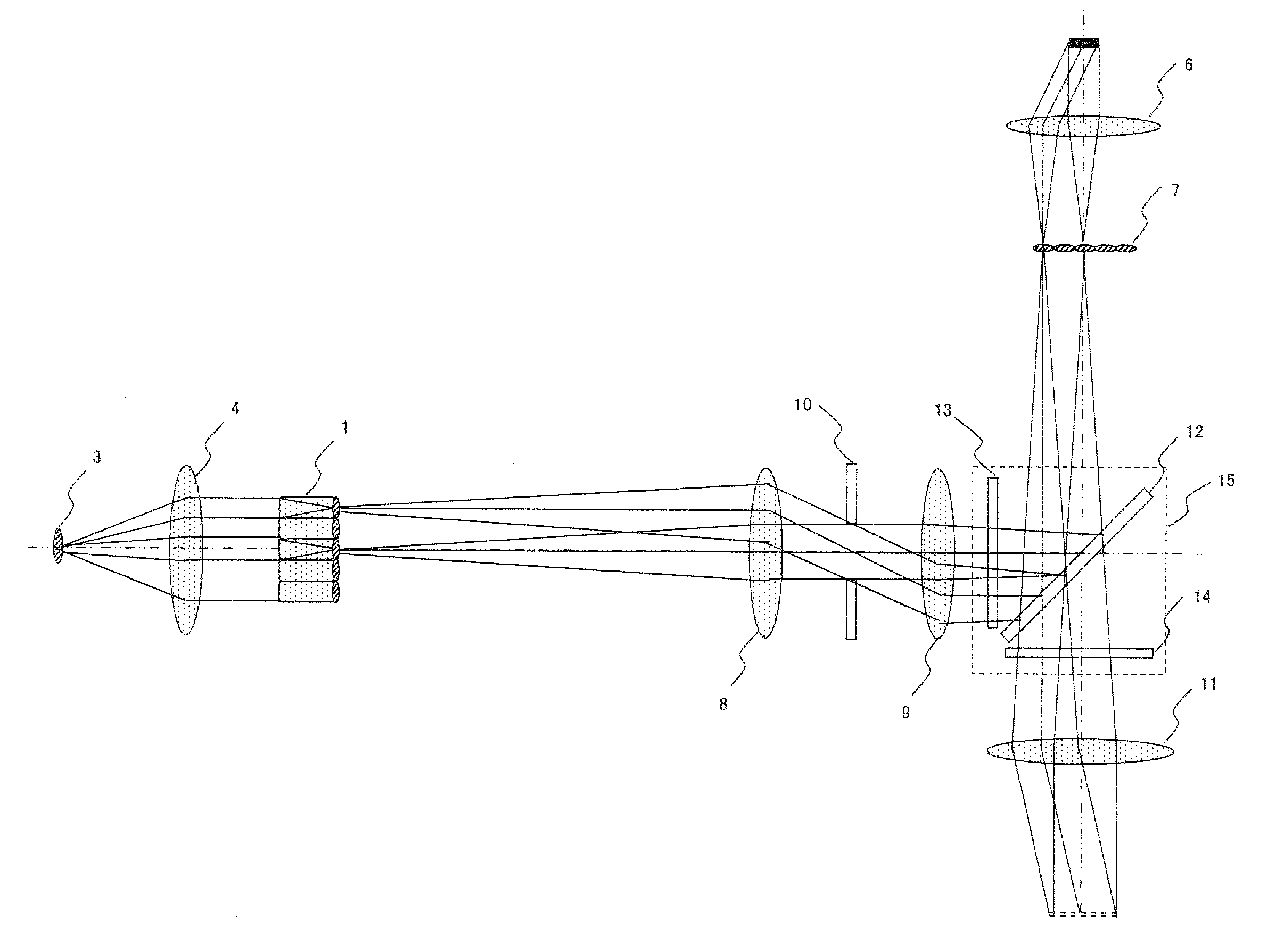 Microscope illumination device