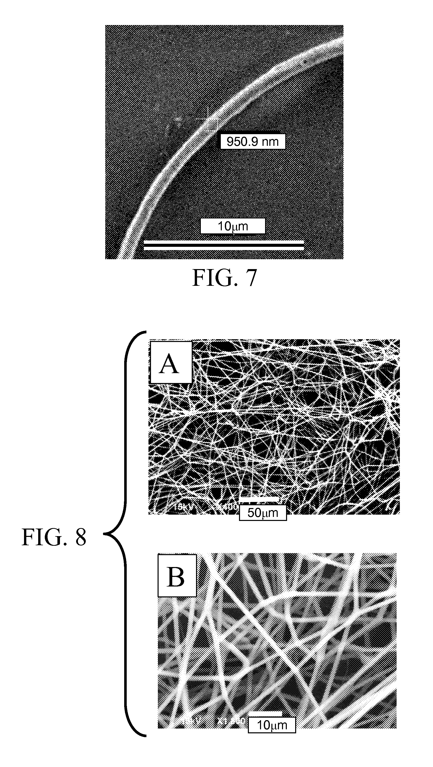 Polypeptide electrospun nanofibrils of defined composition