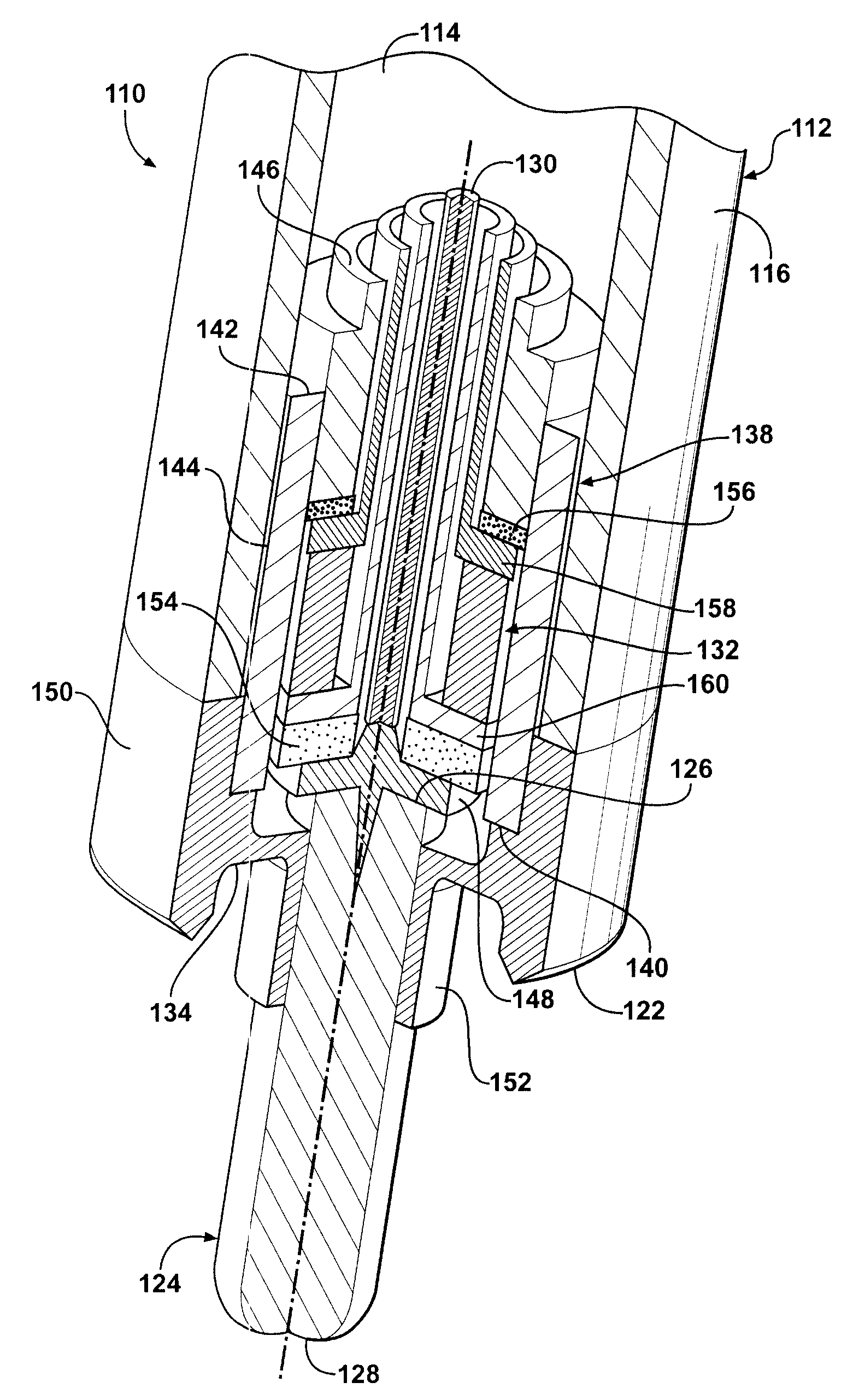 Glow plug with pressure sensing canister