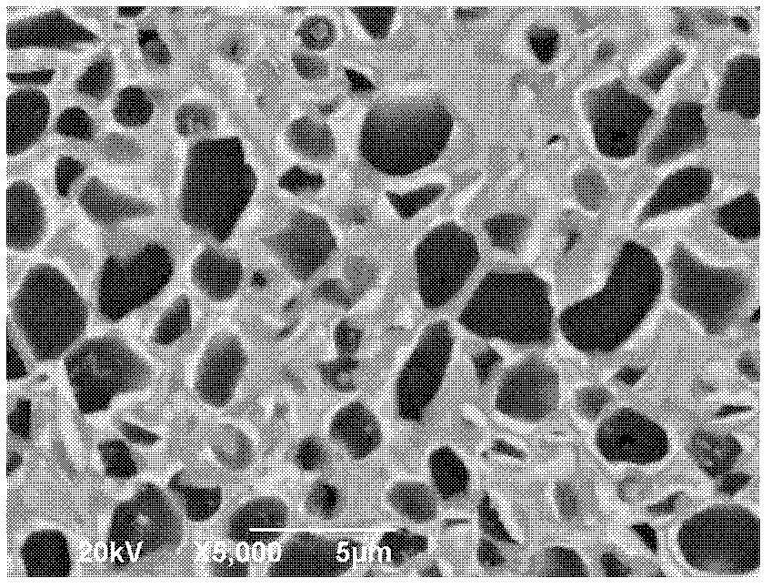 Rare earth alloy powder-modified Ti(C,N)-based metal ceramic and preparation method thereof