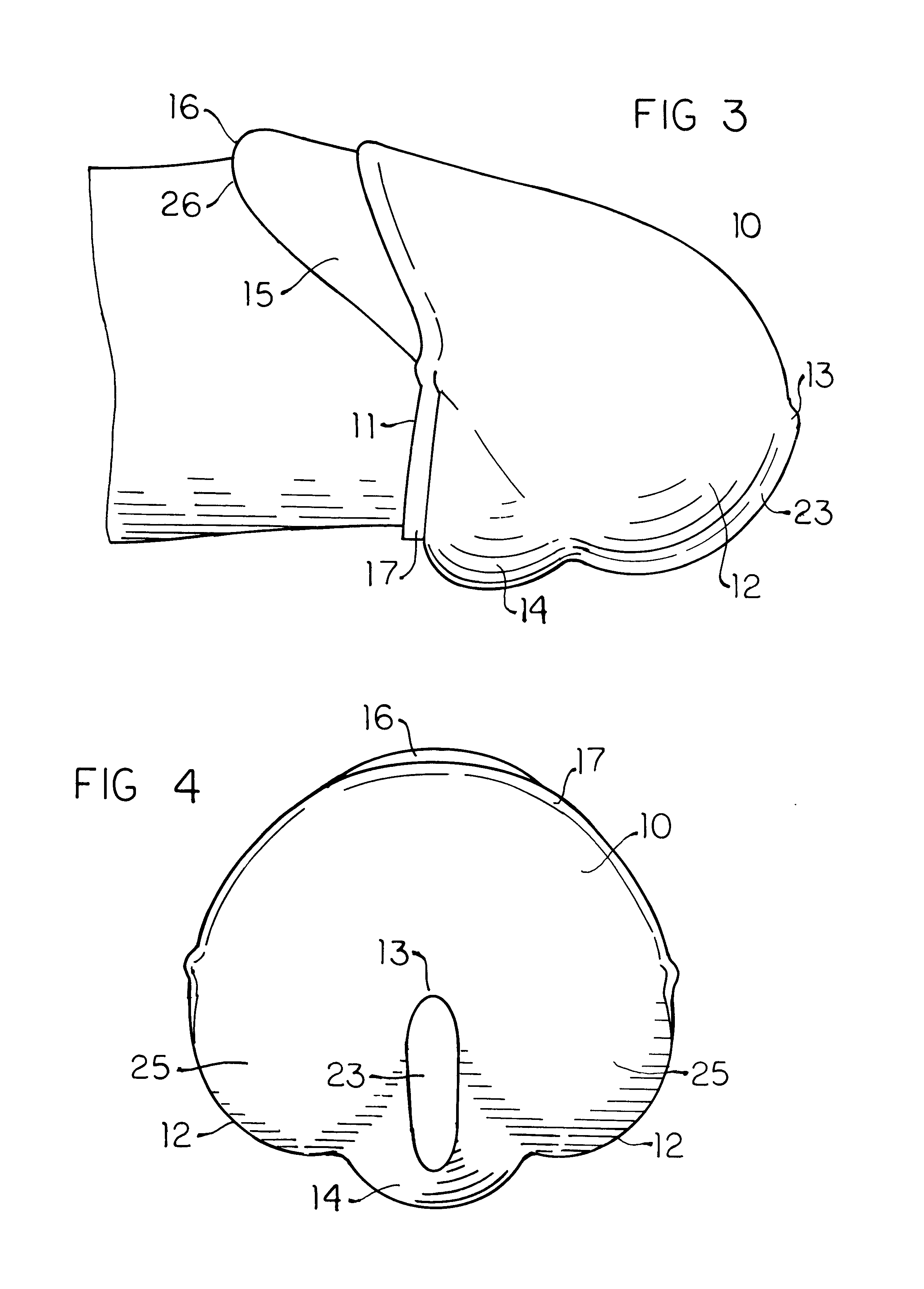 Bilaterally symmetric abbreviated condom