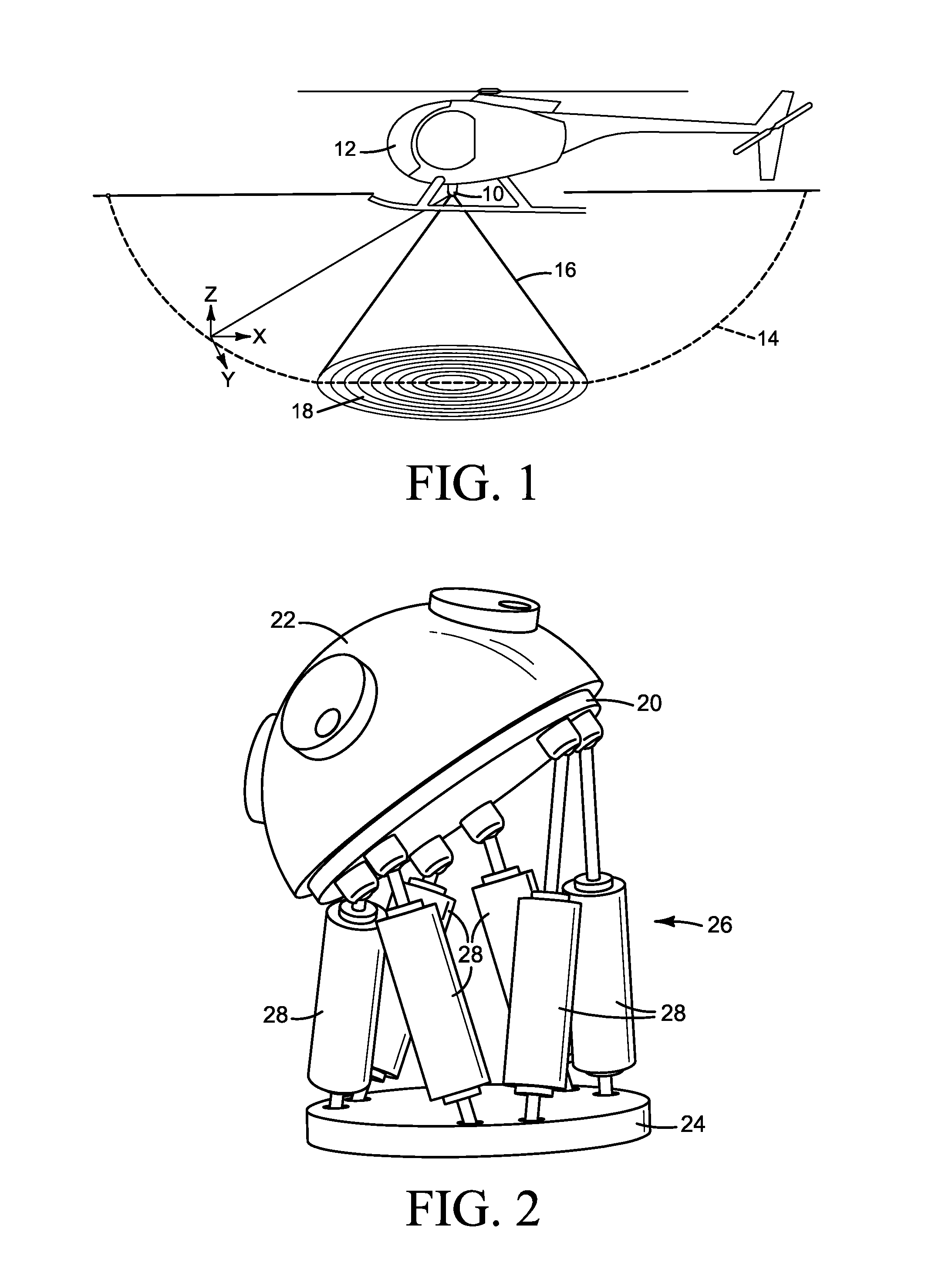 Scanning array for obstacle detection and collision avoidance