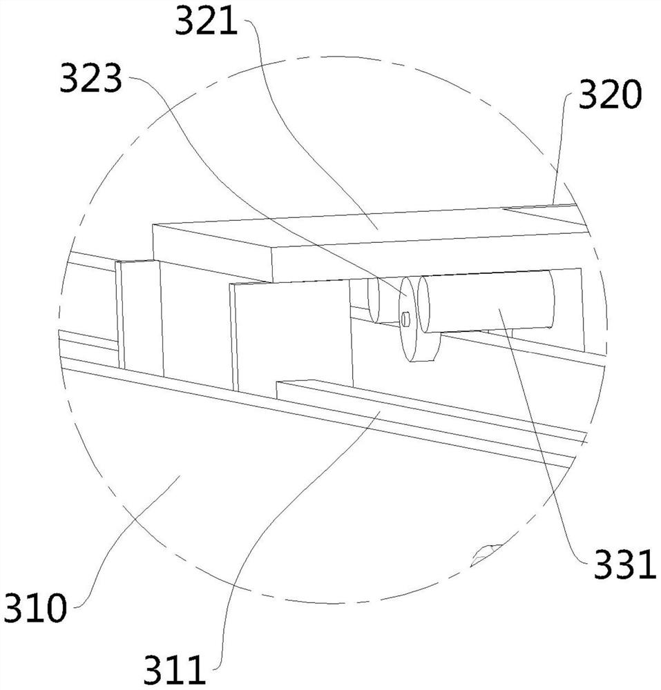 Automatic spreading machine