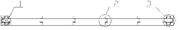 Capped steel keel and light concrete combined wall