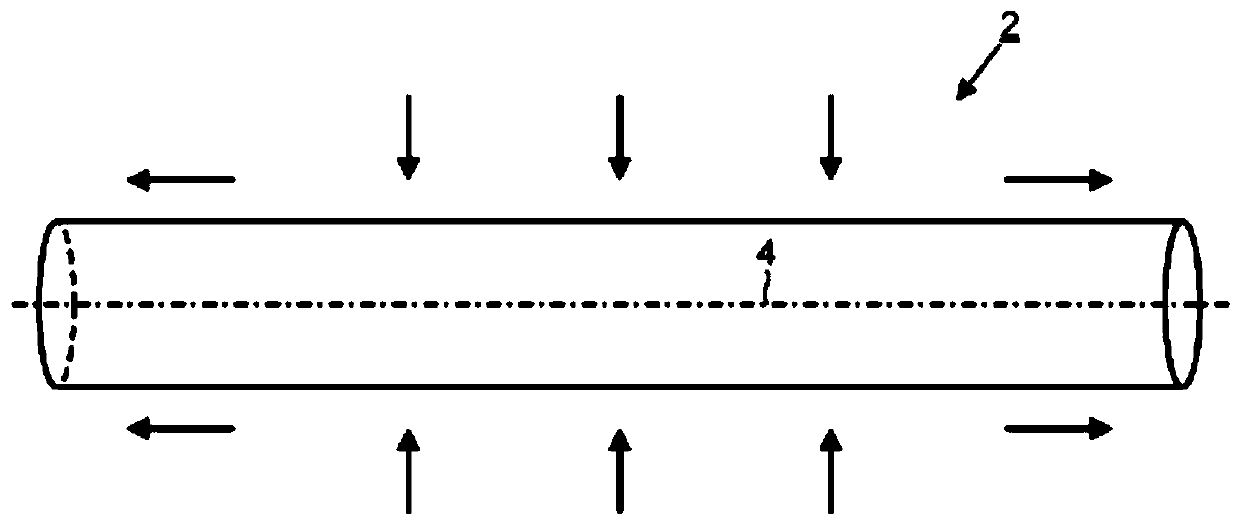 An expandable tube for deployment within a blood vessel